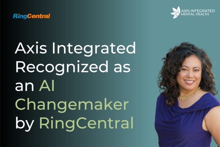 Axis Integrated Mental Health recognized as an AI Changemaker
