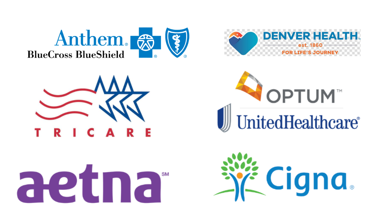 Axis Integrated Mental Health accepts the followoing insurance plans: Anthem/BCBS, Aetna, Cigna, Denver Health POS plan, Tricare, and United Healthcare.